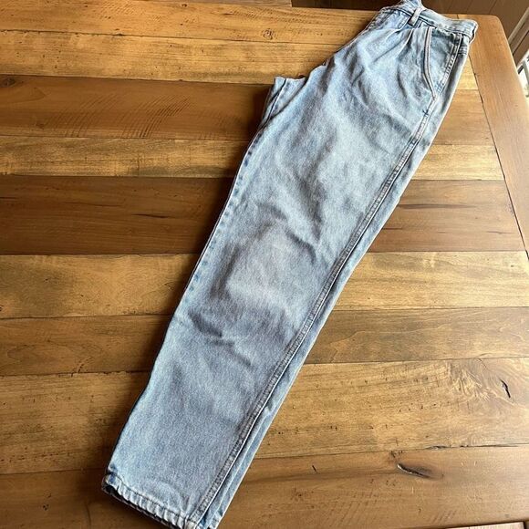 Bill Blass vintage High Waist Pleated Taper Leg Mom Jeans - size 6 (see measurem - Picture 10 of 10